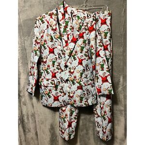 Christmas Suit Men's Novelty Festive‎ Holiday Santa Elf Reindeer Gift Fun